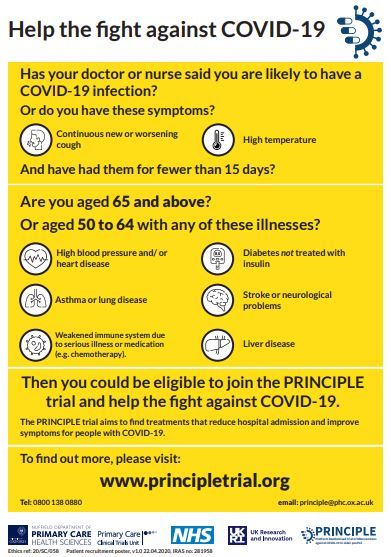 Join a COVID-19 clinical trial